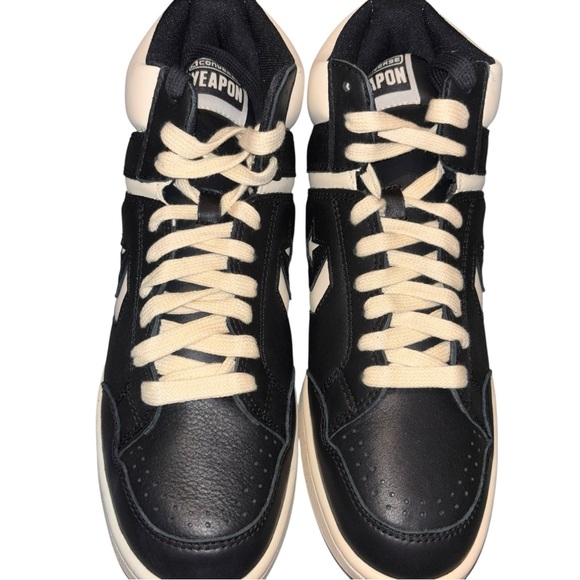 Converse Black and White Star High-Tops